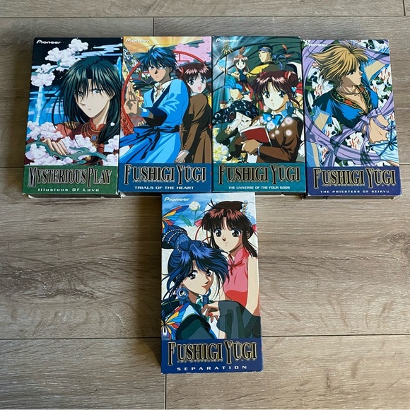 Vintage lot of 19 Anime VHS video tapes Bandai Gundam , Fushigi Yugi , Nazca - Picture 5 of 16